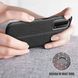 Захисний чохол Hybrid Leather для Huawei P Smart (2021) - Black (3577). Фото 4 із 7