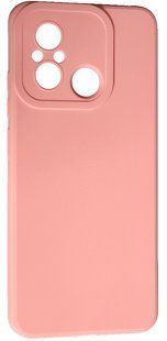 Силіконовий TPU чохол для Xiaomi Redmi 12C - Pink Full Camera