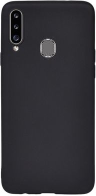 Силиконовый чехол для Samsung Galaxy A20S - Black