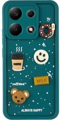 3D объемный чехол для Xiaomi Redmi Note 13 - Navy Blue