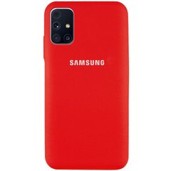Чехол Premium Silicone Cover для Samsung Galaxy M31s - Red