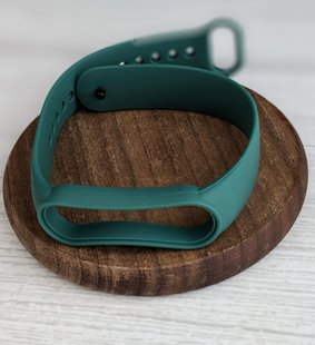 Силиконовый ремешок для Xiaomi Mi Band 6 - Dark Green