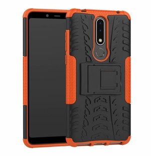 Противоударный чехол для Nokia 3.1 Plus - Orange