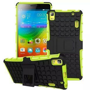 Противоударный чехол для Lenovo A7000 (K3 Note) "салатовый"