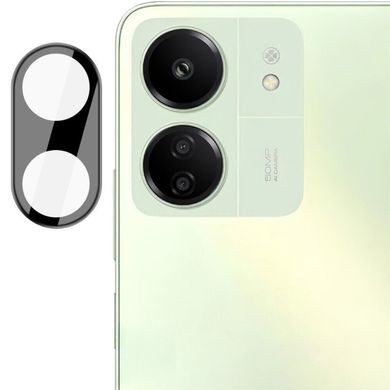 Гнучке захисне скло на камеру для Xiaomi Redmi 13C - Black