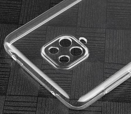 TPU чехол GETMAN Transparent 1,0 mm для Xiaomi Redmi Note 9s / Note 9 Pro / Note 9 Pro Max