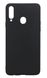 Силіконовий чохол для Samsung Galaxy A20S - Black (2073). Фото 2 із 9