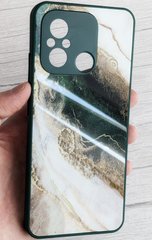 TPU+Glass чехол Twist для Xiaomi Redmi 12C - Green
