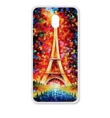 Чехол с рисунком для Xiaomi Redmi 8A - Яркий Париж
