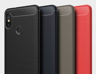 Силиконовый чехол Hybrid Carbon для Xiaomi Mi 8 Explorer