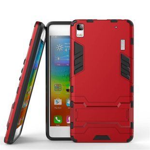 Защитный чехол Hybrid для Lenovo A7000 (K3 Note) "красный"