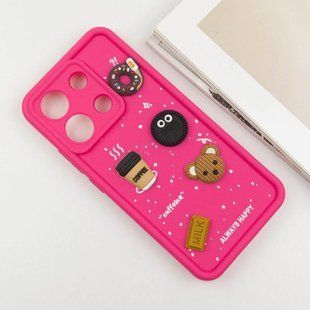3D объемный чехол для Xiaomi Redmi Note 13 - Pink