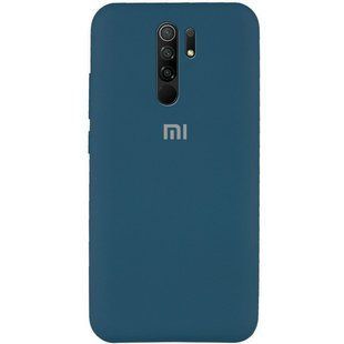 Чехол Original Silicone Cover для Xiaomi Redmi 9 - Cosmos Blue