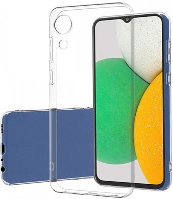 Прозрачный силиконовый чехол для Samsung Galaxy A03 Core