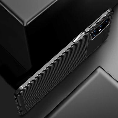 Чохол Ipaky Premium Carbon для Samsung Galaxy M31s - Black