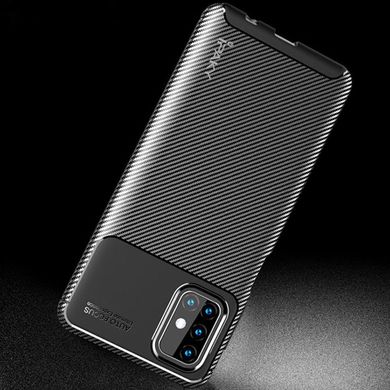Чехол Ipaky Premium Carbon для Samsung Galaxy M31s - Black