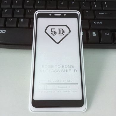 Захисне скло 5D Premium для Xiaomi Redmi 6 / Redmi 6A - White