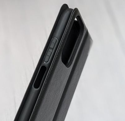 Чехол книжка BOSO Soft Matte для Xiaomi Redmi Note 10 / Note 10S - Black