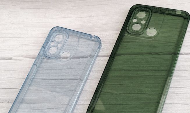 TPU чехол Mercury Glitter для Xiaomi Redmi 12C - Navy Grey