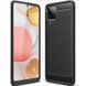 TPU чохол Slim Carbon для Samsung Galaxy A12 - Black
