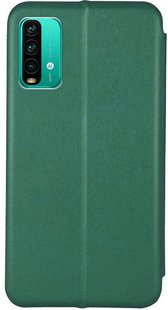 Чехол-книжка BOSO для Xiaomi Poco M3 / Redmi 9T / Redmi Note 9 4G - Green