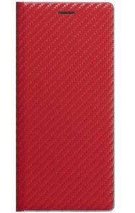 Чехол-книжка JR Carbon для Xiaomi Redmi 9C - Red