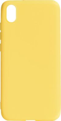 Силиконовый (Soft-Touch) чехол для Xiaomi Redmi 7A - Yellow
