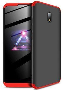 Пластиковая накладка GKK LikGus 360 градусов для Xiaomi Redmi 8A - Red