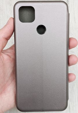 Чохол (книжка) Abstract для Xiaomi Redmi 9C - Grey