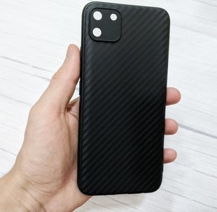 TPU чехол Carbon Fiber для Realme C11