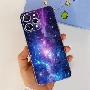 Силиконовый чехол с рисунком для Xiaomi Redmi 12 - Галактика