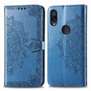 Чехол-книжка JR Art для Xiaomi Redmi Note 7 / Note 7 Pro - Blue