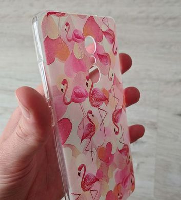 Чехол с рисунком для Xiaomi Redmi Note 4X - Розовый