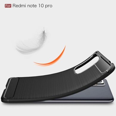 Захисний чохол Hybrid Carbon для Xiaomi Redmi Note 10 Pro