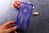 Чехол с узором для Lenovo Vibe Shot Z90 "фиолетовый перья"