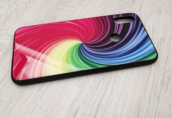 Чехол TPU+Glass Print Case для Xiaomi Redmi Note 7
