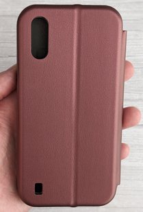 Чехол-книжка BOSO для Samsung Galaxy A01 - Dark Red