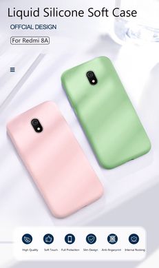 Чехол Premium Silicone Case Full Protective для Xiaomi Redmi 8A - Purple