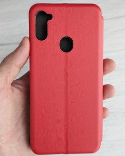 Чехол (книжка) BOSO для Samsung Galaxy A11 - Red