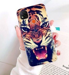 Чохол із малюнком для Xiaomi Redmi 9C - Фламінго