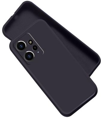 Защитный чехол Hybrid Premium Silicone Case для Xiaomi Redmi Note 12 - Black