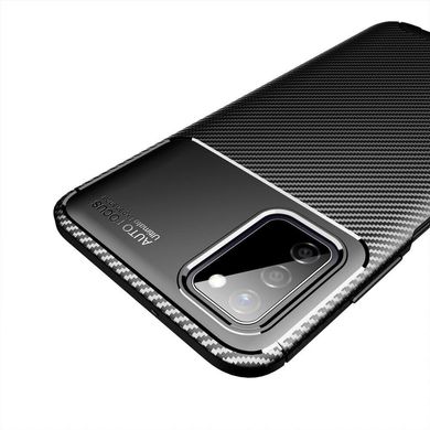 Захисний чохол Hybrid Carbon Case для Samsung Galaxy A03s - Black