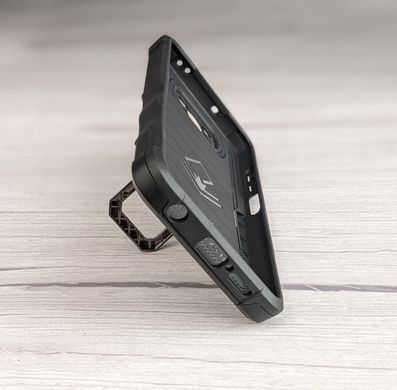 Удароміцний чохол Transformer Ring для Xiaomi Poco X3 NFC / Poco X3 Pro - Black