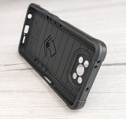 Удароміцний чохол Transformer Ring для Xiaomi Poco X3 NFC / Poco X3 Pro - Black