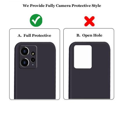 Захисний чохол Hybrid Premium Silicone Case для Xiaomi Redmi Note 12 - Black
