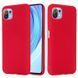 TPU чехол Soft Smooth для Xiaomi Mi 11 Lite - Red