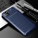 Чехол Premium Carbon для Huawei Y5p - Dark Blue (24622). Фото 1 из 10