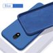 Чехол Premium Silicone Case Full Protective для Xiaomi Redmi 8A - Blue (31841). Фото 6 из 14