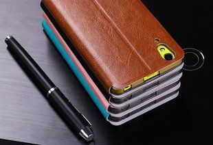 Кожаный чехол-книжка MOFI для Lenovo A6000/A6010 (2 цвета)