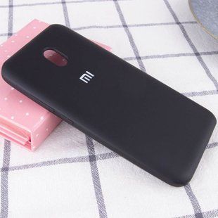 Чехол Premium Silicone Case Full Protective для Xiaomi Redmi 8A - Black